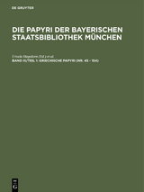 Griechische Papyri (Nr. 45 - 154) - 
