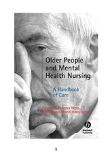 Older People and Mental Health Nursing - 