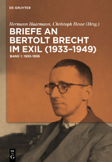 Briefe an Bertolt Brecht im Exil (1933–1949) - 