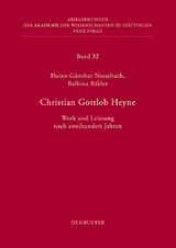 Christian Gottlob Heyne - 