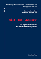 Arbeit – Zeit – Souveränität - Sibylle Peters, Jörg von Garrel, Ansgar Düben, Hans-Liudger Dienel