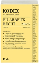 KODEX EU-Arbeitsrecht 2016/17 - Murr, Robert; Rosoli, Silvia; Doralt, Werner