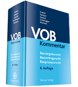 VOB Kommentar - Franke, Horst; Kemper, Ralf; Zanner, Christian; Grünhagen, Matthias
