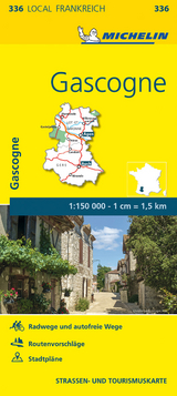 Michelin Karte Gascogne - 