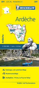 Michelin Karte Ardèche