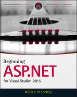 Beginning ASP.NET for Visual Studio 2015 -  William Penberthy