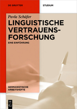 Linguistische Vertrauensforschung - Pavla Schäfer