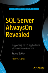 SQL Server Alwayson Revealed - Carter, Peter A.