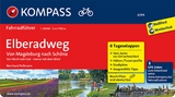 KOMPASS Radführer Elberadweg von Magdeburg nach Schöna - Bernhard Pollmann