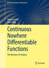 Continuous Nowhere Differentiable Functions - Marek Jarnicki, Peter Pflug