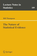 The Nature of Statistical Evidence - Bill Thompson