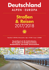 Shell Straßen & Reisen 2017/18 Deutschland 1:300.000, Alpen, Europa