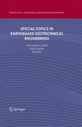 Special Topics in Earthquake Geotechnical Engineering - 