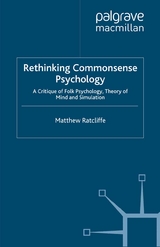 Rethinking Commonsense Psychology - Matthew Ratcliffe