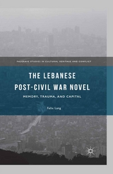 Lebanese Post-Civil War Novel -  Felix Lang