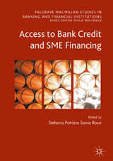 Access to Bank Credit and SME Financing - 