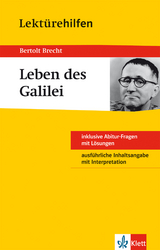 Lektürehilfen Bertolt Brecht "Leben des Galilei" - Karl-Heinz Hahnengreß