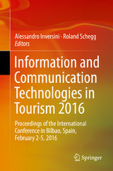 Information and Communication Technologies in Tourism 2016 - 