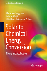 Solar to Chemical Energy Conversion - 