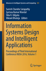 Information Systems Design and Intelligent Applications - 