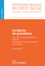 Incidents de procédure - Bénédicte Petit