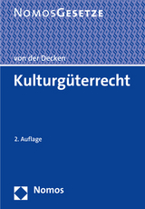 Kulturgüterrecht - von der Decken, Kerstin