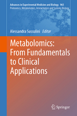 Metabolomics: From Fundamentals to Clinical Applications - 