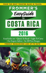 Frommer's EasyGuide to Costa Rica 2016 -  Eliot Greenspan