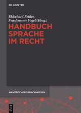 Handbuch Sprache im Recht - 