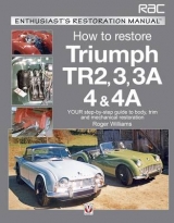 Triumph TR2, 3, 3A, 4 & 4A - Enthusiast's Restoration Manual -  Roger Williams