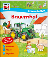 WAS IST WAS Junior Mitmach-Heft Bauernhof - Sabine Schuck, Ida Schuhmann