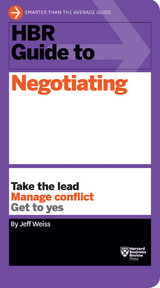 HBR Guide to Negotiating (HBR Guide Series) -  Jeff Weiss