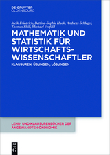 Mathematik und Statistik für Wirtschaftswissenschaftler -  Meik Friedrich,  Bettina-Sophie Huck,  Andreas Schlegel,  Thomas Skill,  Michael Vorfeld