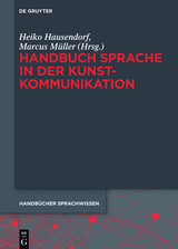 Handbuch Sprache in der Kunstkommunikation - 