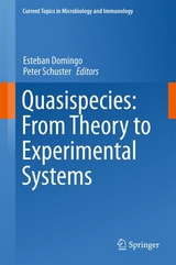 Quasispecies: From Theory to Experimental Systems - 