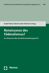 Renaissance des Föderalismus? - 