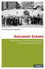 Argument Europa - Fritz Georg von Graevenitz