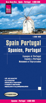 Reise Know-How Landkarte Spanien, Portugal / Spain, Portugal (1:900.000) - Peter Rump, Reise Know-How Verlag