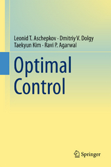 Optimal Control - Leonid T. Aschepkov, Dmitriy V. Dolgy, Taekyun Kim, Ravi P. Agarwal