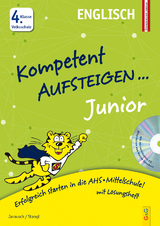Kompetent Aufsteigen Junior Englisch 4. Klasse VS mit CD - Susanna Jarausch, Ilse Stangl