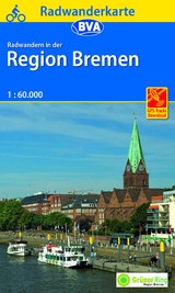 Radwanderkarte BVA Radwandern in der Region Bremen 1:60.000, GPS-Tracks Download - 