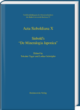 Siebold’s “De Mineralogica Japonica” - 