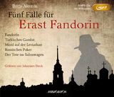 Fünf Fälle für Erast Fandorin (5 MP3-CDs) - Boris Akunin