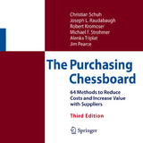 The Purchasing Chessboard - Schuh, Christian; Raudabaugh, Joseph L.; Kromoser, Robert; Strohmer, Michael F.; Triplat, Alenka