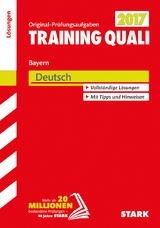 Training Quali Bayern - Deutsch Lösungsheft - 