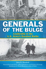 Generals of the Bulge -  Jerry D. Morelock