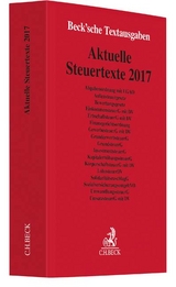 Aktuelle Steuertexte 2017 - 