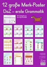 12 große Merk-Poster DaZ – erste Grammatik - Redaktionsteam Verlag an der Ruhr