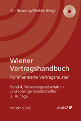 Wiener Vertragshandbuch Personen- und sonstige Gesellschaften - 