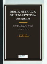 Biblia Hebraica Stuttgartensia / Liber Jesaiae - 